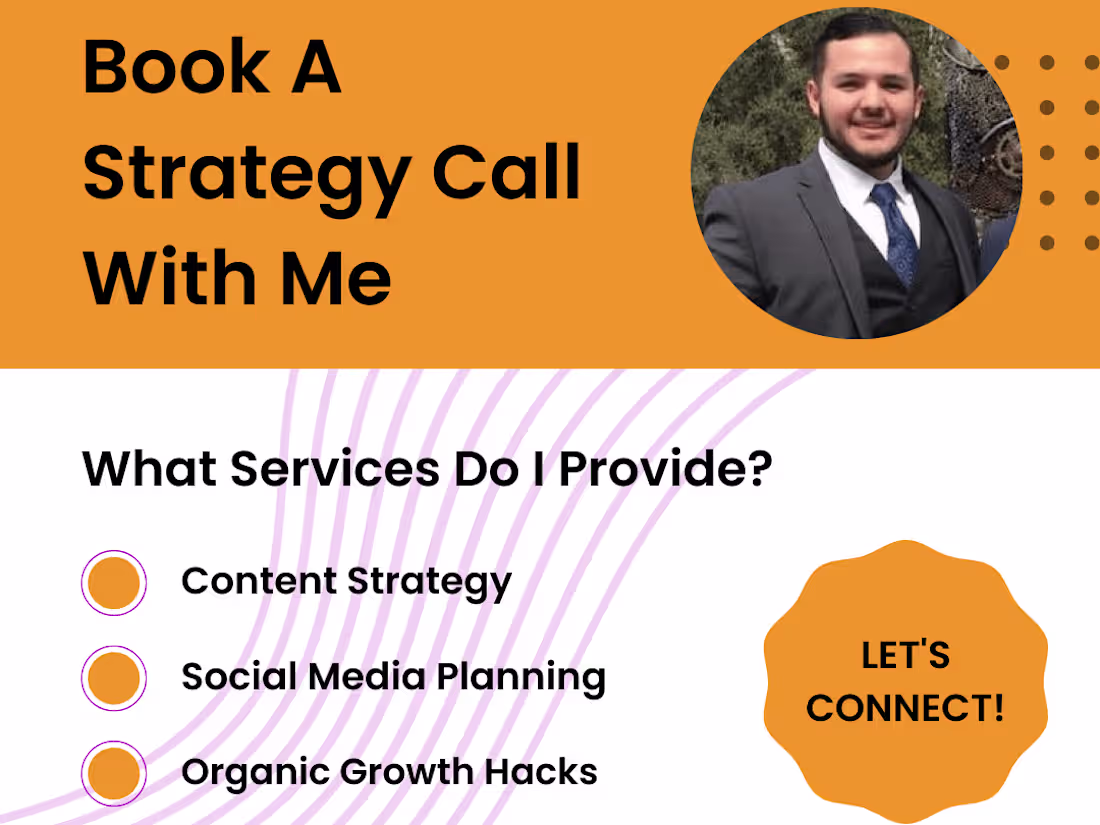 Cover image for Social Media Marketing Consultation