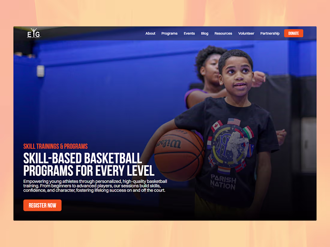 Cover image for EYG | Website Design & Development.