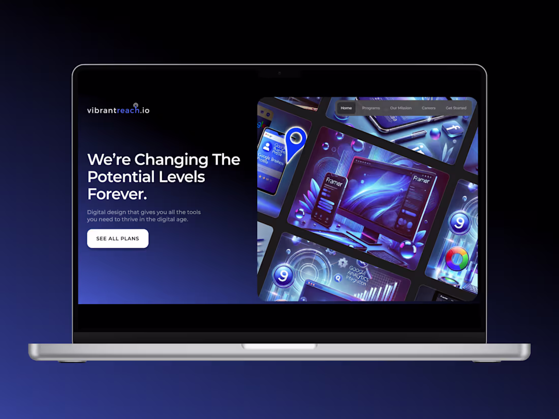 Cover image for vibrantreach.io | Reach your Brand’s Digital Potential 🚀