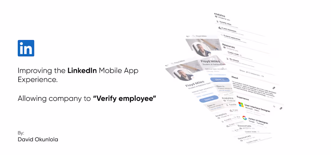 Cover image for Improving LinkedIn Experience or Position Theft  