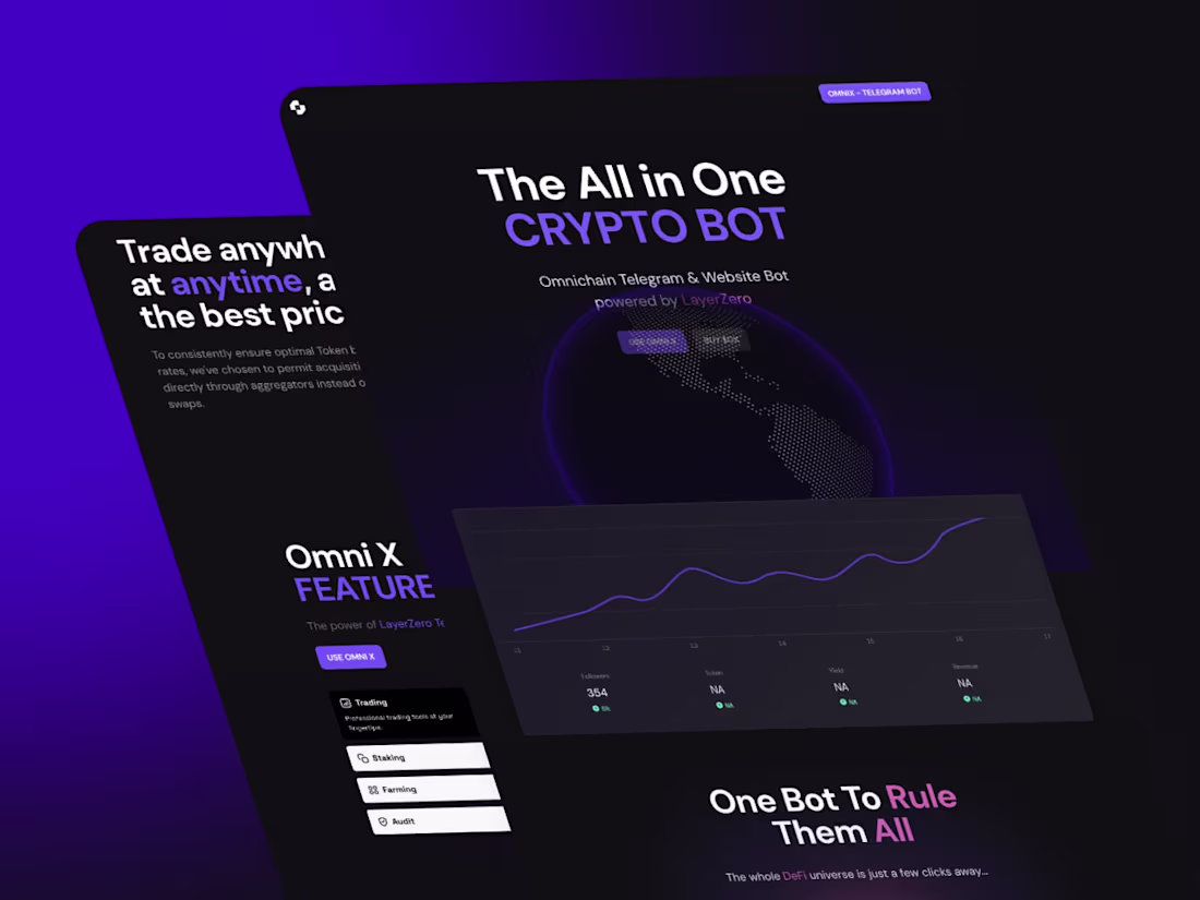 Cover image for Omnibot X - Crypto Bot