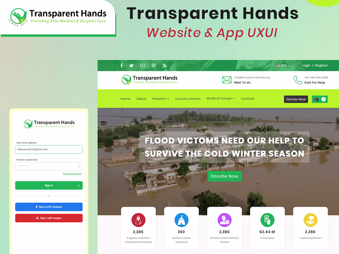 Cover image for Transparent Hands