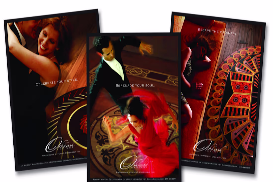 Cover image for New Brand Image for a custom design & manufacturer of flooring inlays company