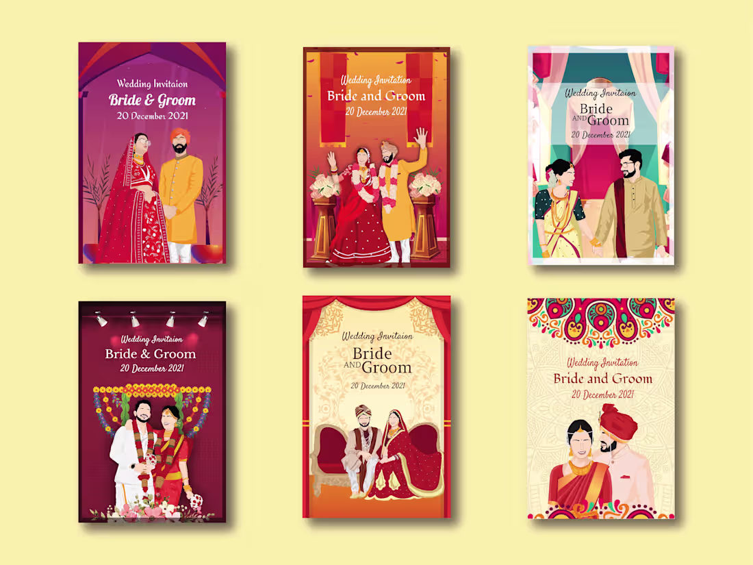 Cover image for Wedding Cards