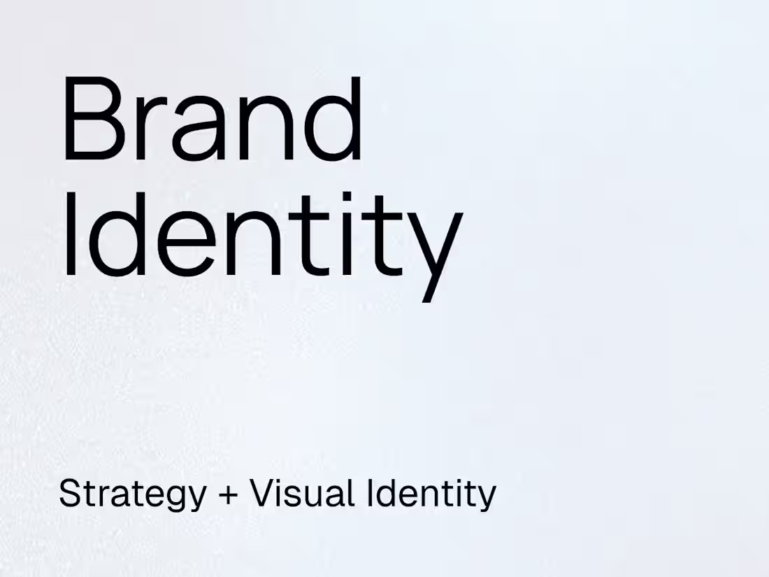 Cover image for Brand Identity Design