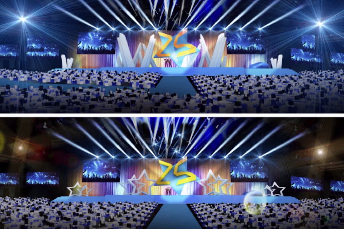 Cover image for Celcom 25th Anniversary Stage Design and fabrication