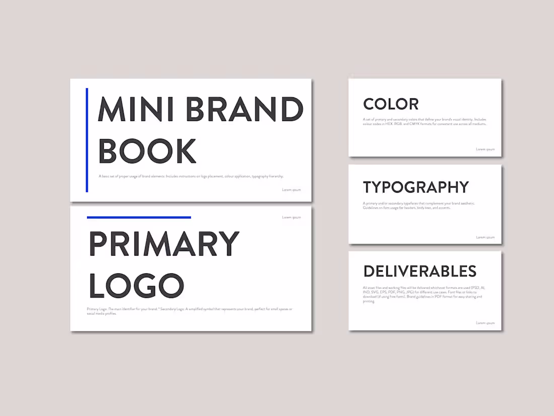 Cover image for Mini Brand Book