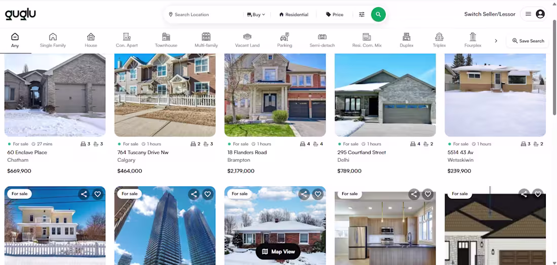 Cover image for Custom Real Estate Website Development