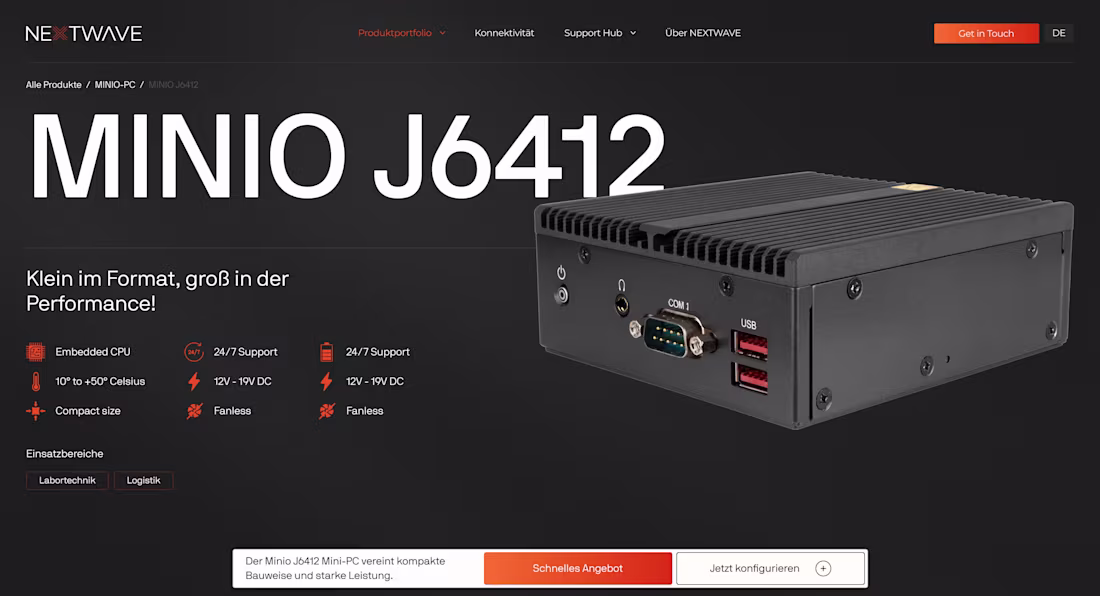 Cover image for NextWave - Website Redesign