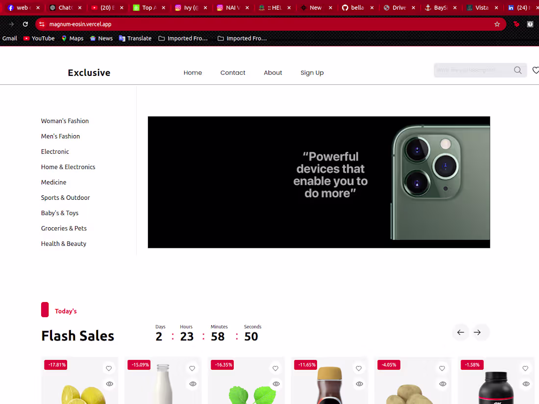 Cover image for E-commerce Website Development