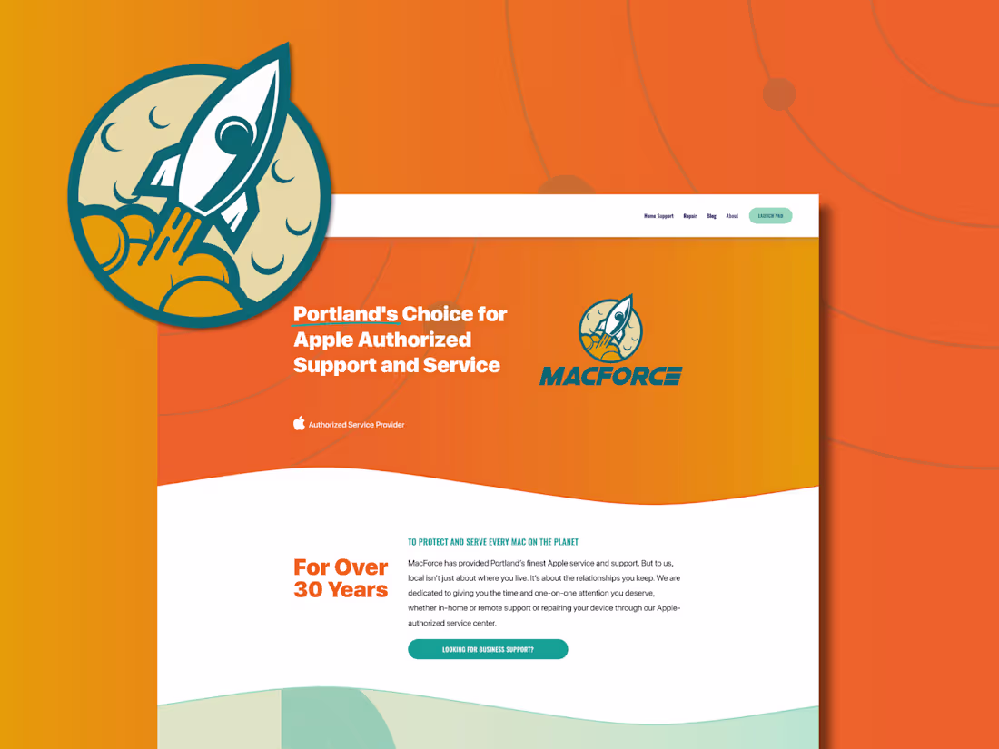 Cover image for MacForce 30th Anniversary Rebrand