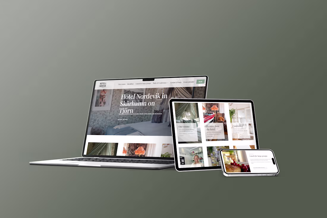 Cover image for Wordpress Hotel website design