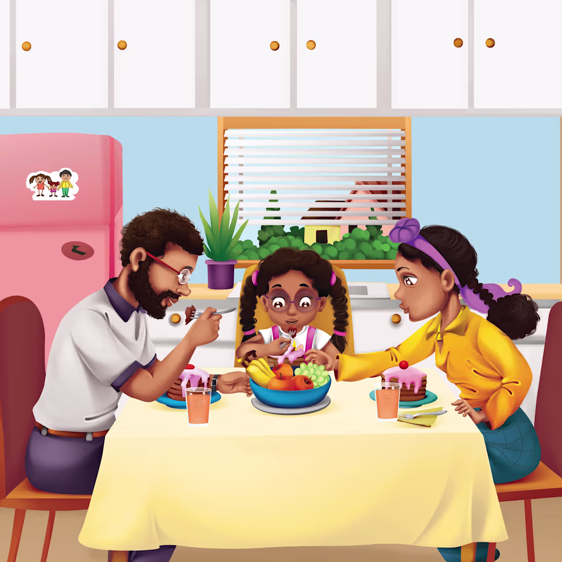 Cover image for Mya’s First day of school