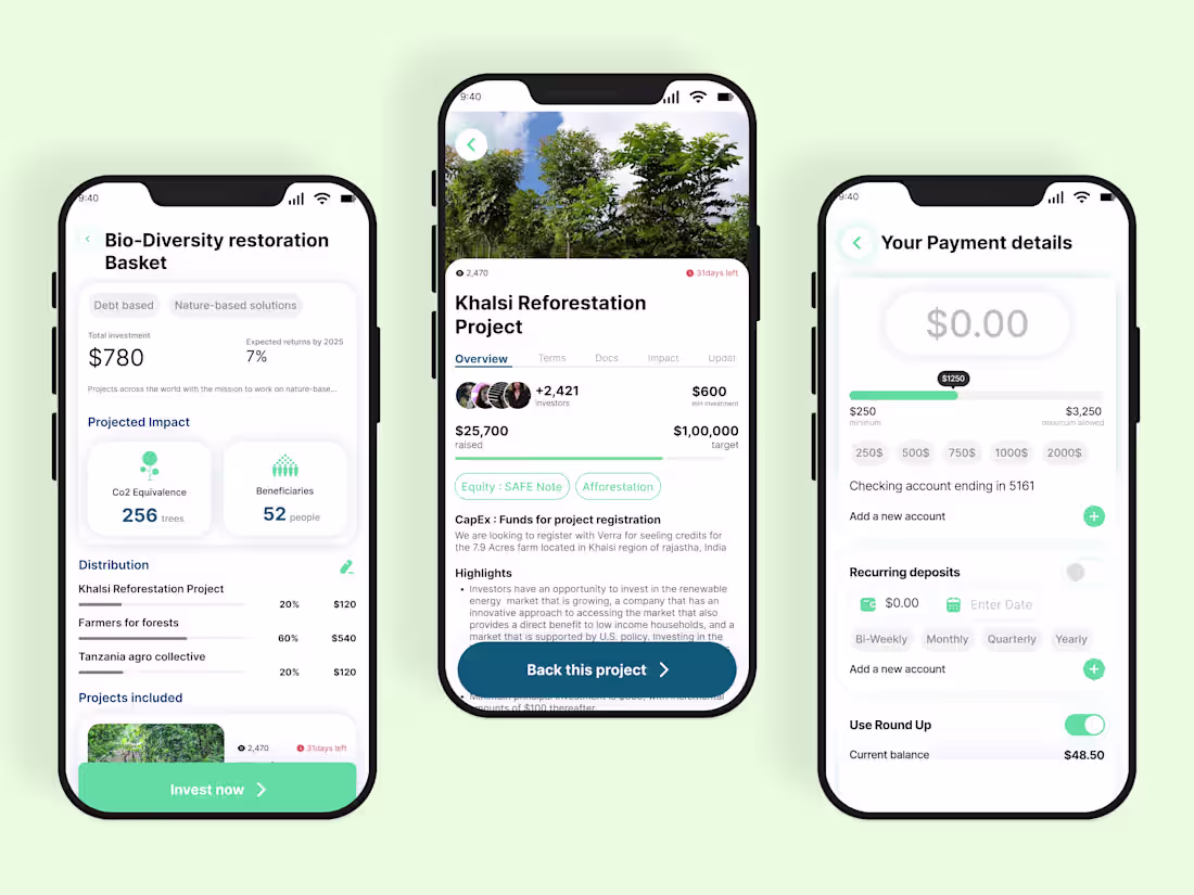 Cover image for Mobile Application for Crowdfunding Climate Adaptation projects