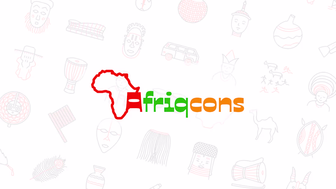 Cover image for Afriqcons - African centered icon set