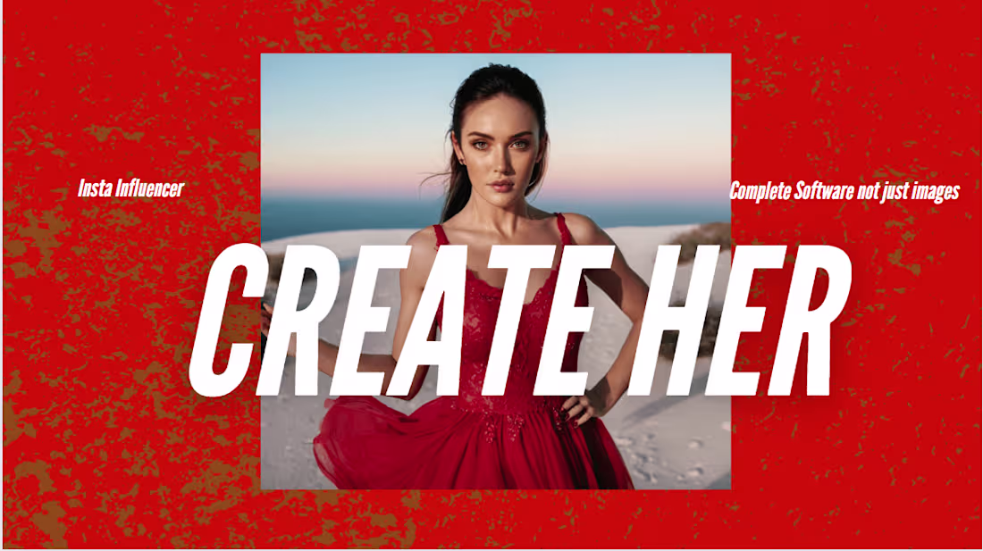 Cover image for AI Influencer and Image generations