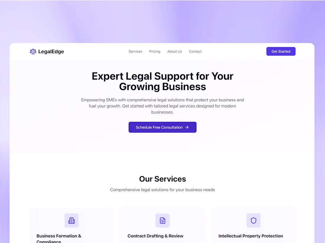 Cover image for Legal Edge 