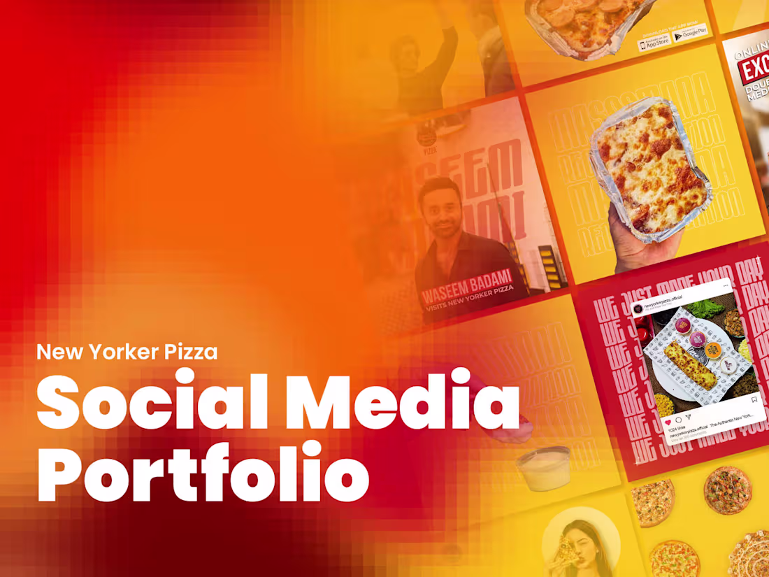 Cover image for New Yorker Pizza | Social Media Portfolio