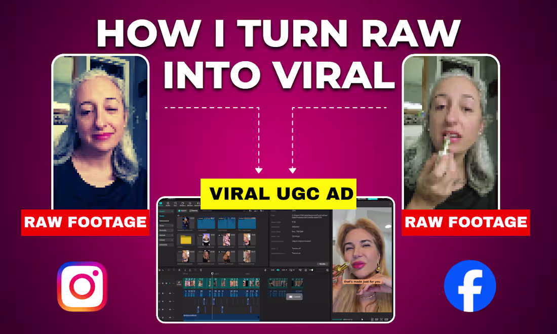 Cover image for High-Converting UGC Video Editing for Brands & Creators
