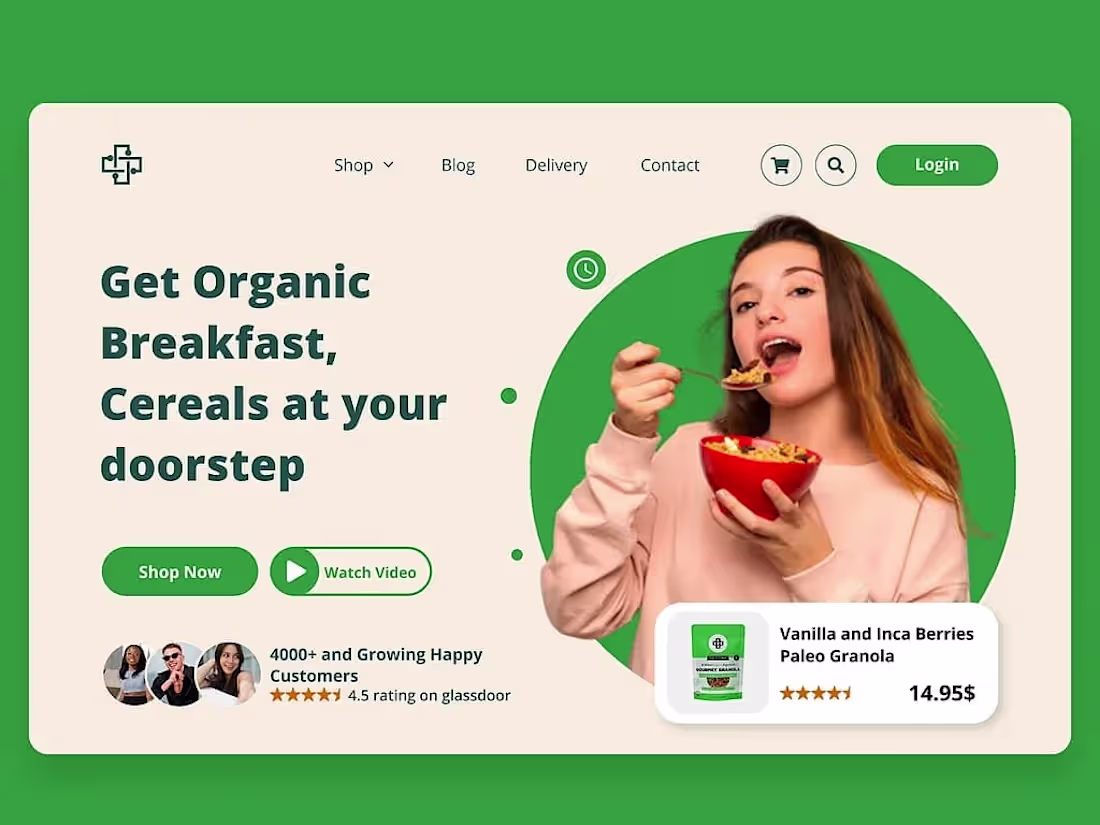 Cover image for Breakfast Delivery Website