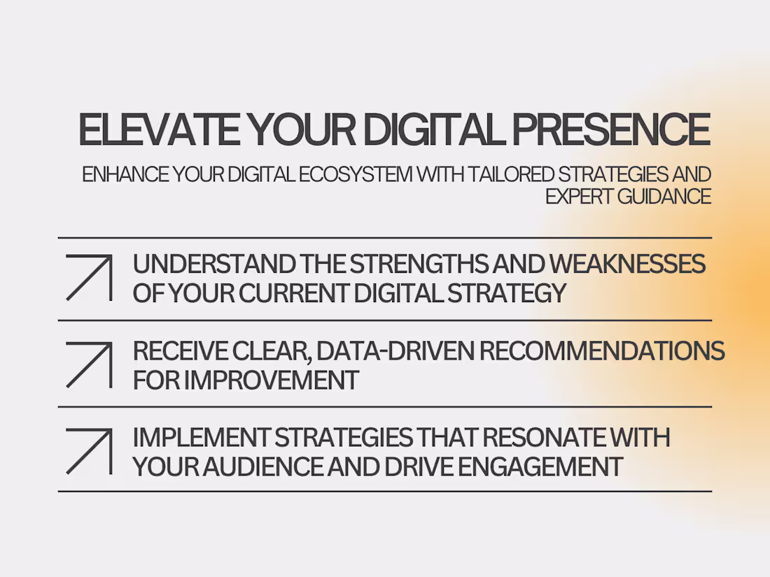 Cover image for Optimized Digital Presence