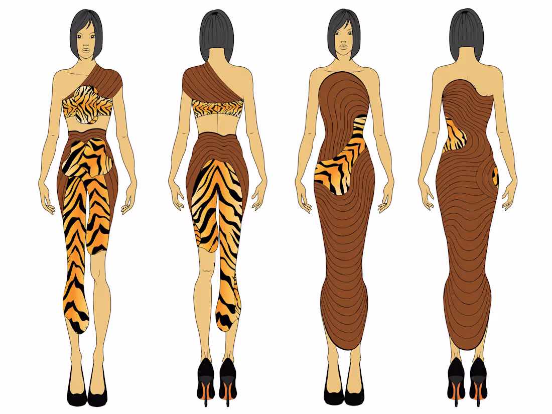 Cover image for Fashion illustrations