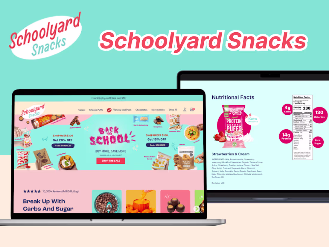 Cover image for Schoolyard Snacks USA