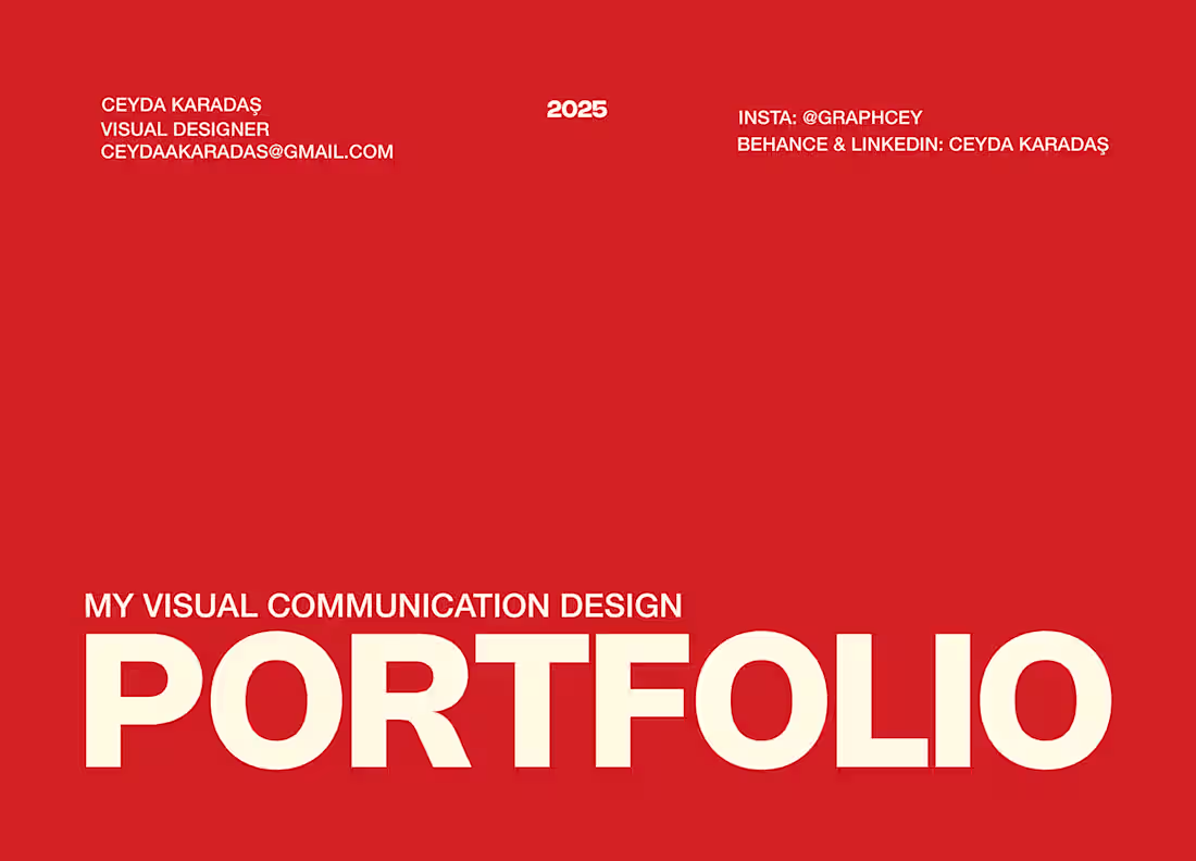 Cover image for Portfolio I Visual Communication Design