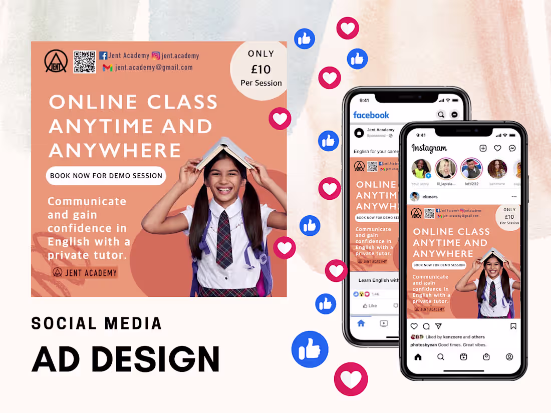 Cover image for Ads Design | Social Media by Janetra Art on Dribbble