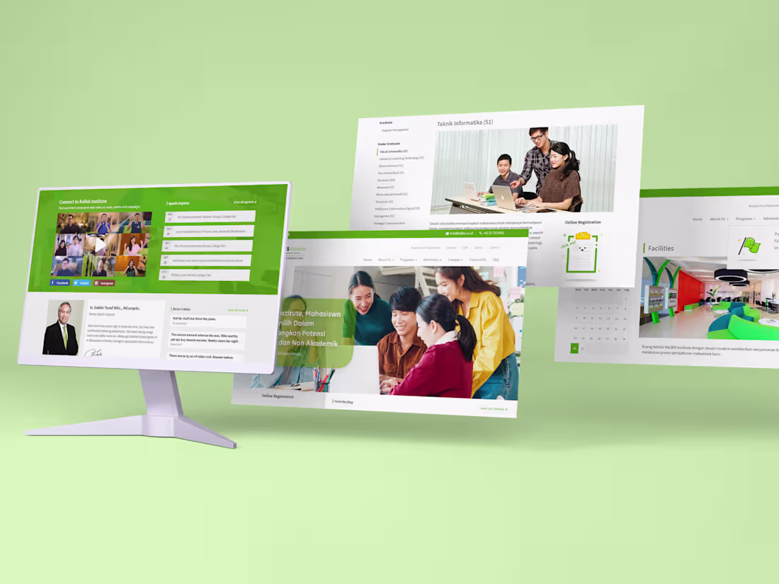 Cover image for 2015 - Kalbis Institute University Website