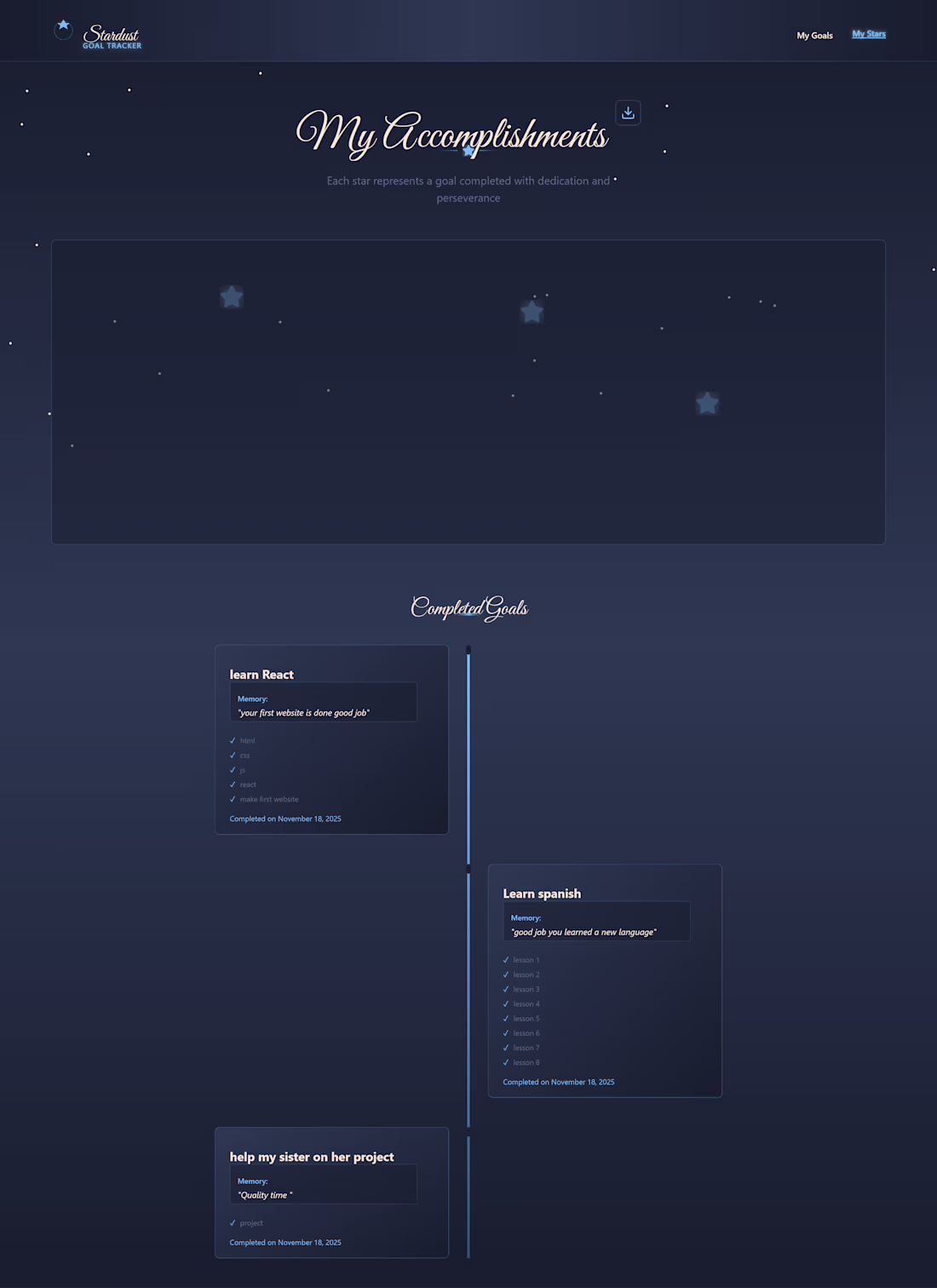 Cover image for goals saver website downloadable