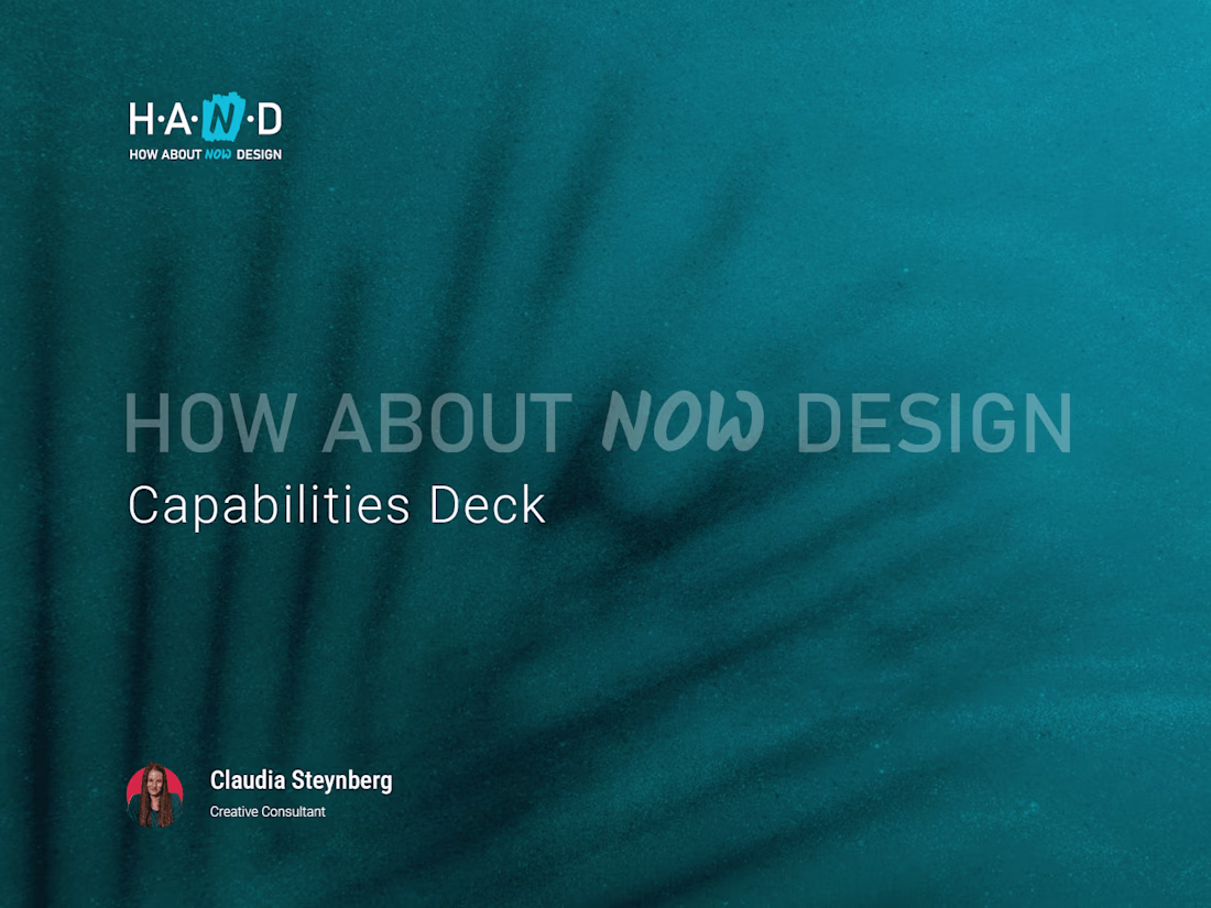 Cover image for Capabilities Deck
