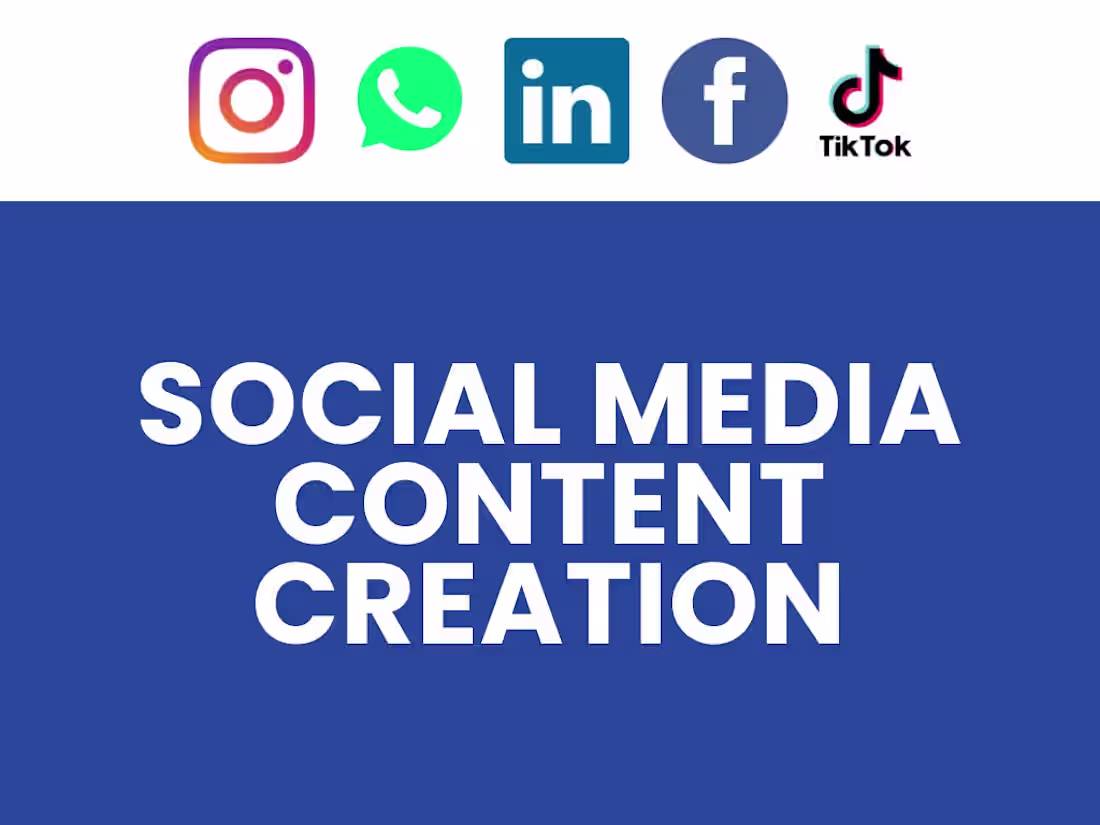 Cover image for Social Media Video & Graphic Content Design