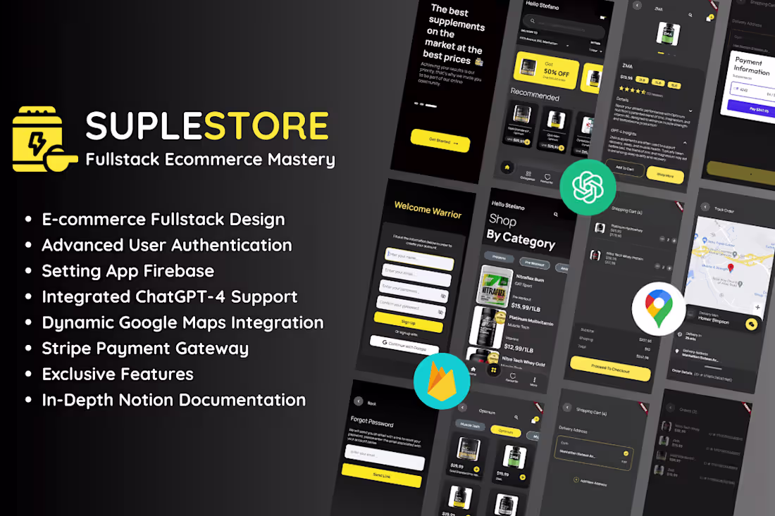 Cover image for Suplestore Fullstack Ecommerce Mastery