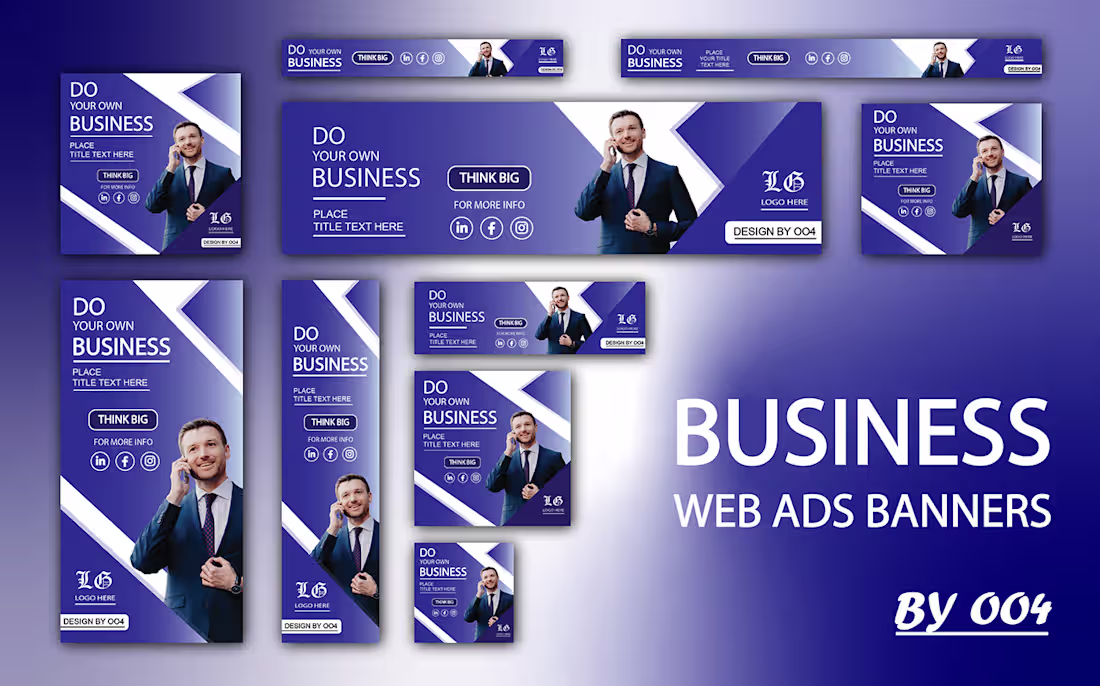 Cover image for WEB BANNER DESIGNS BY OO4 | Images :: Behance