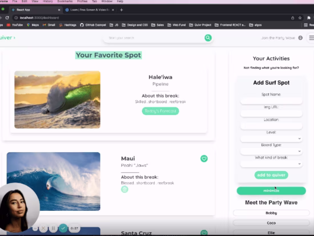 Cover image for GitHub - squidniiie/quiver_app: Full Stack REST API React/Expre…