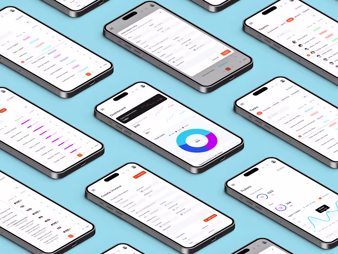 Cover image for CRM Management Mobile App
