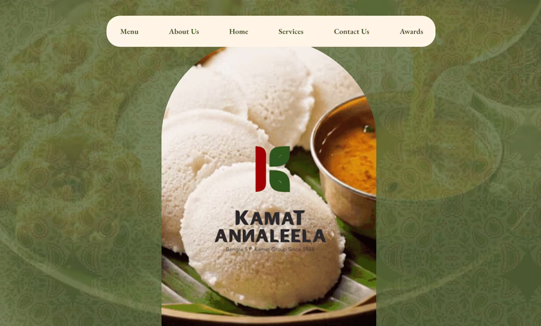 Cover image for Restaurant Website Design
