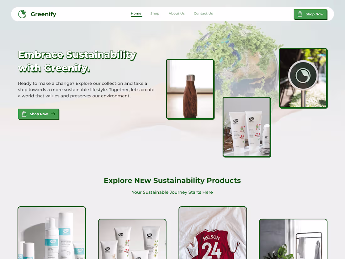 Cover image for E-Commerce Landing Page Design  