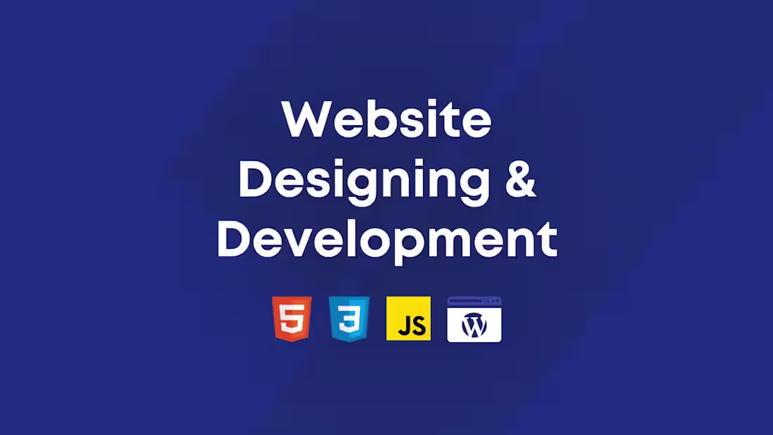Cover image for Website Design and Development