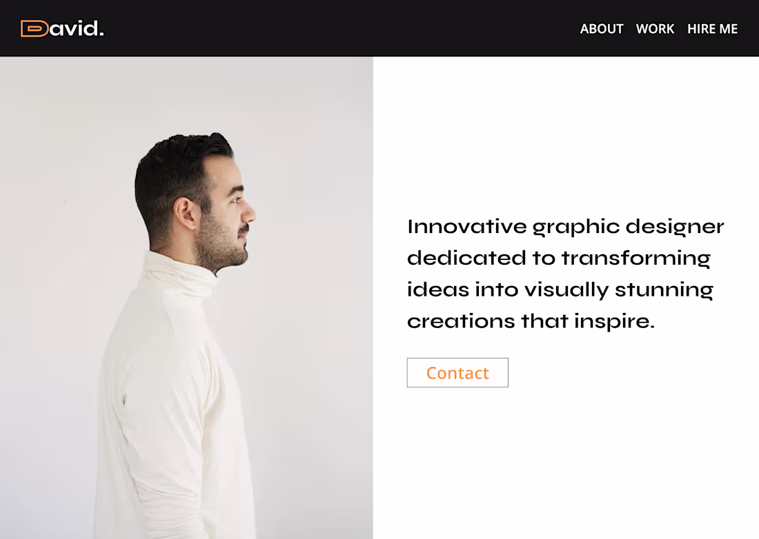 Cover image for Portfolio Transformation for David