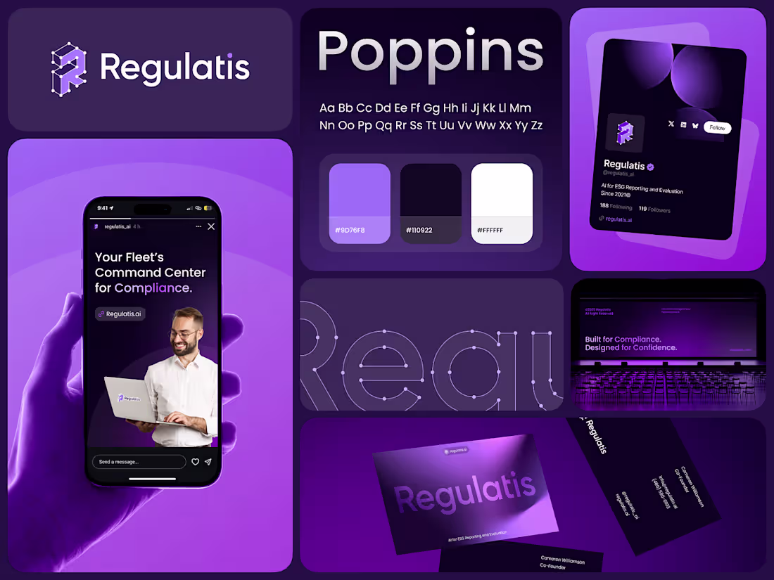 Cover image for Regulatis – AI-Powered Compliance Dashboard & Branding