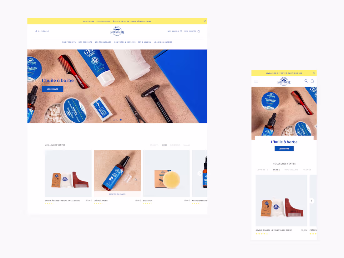 Cover image for Big Moustache