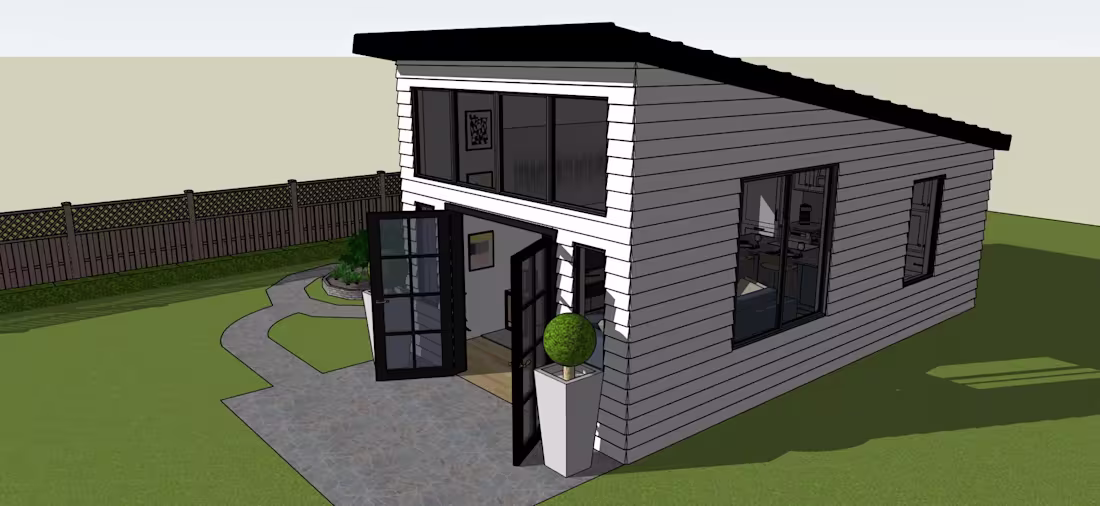 Cover image for Backyard Retreat