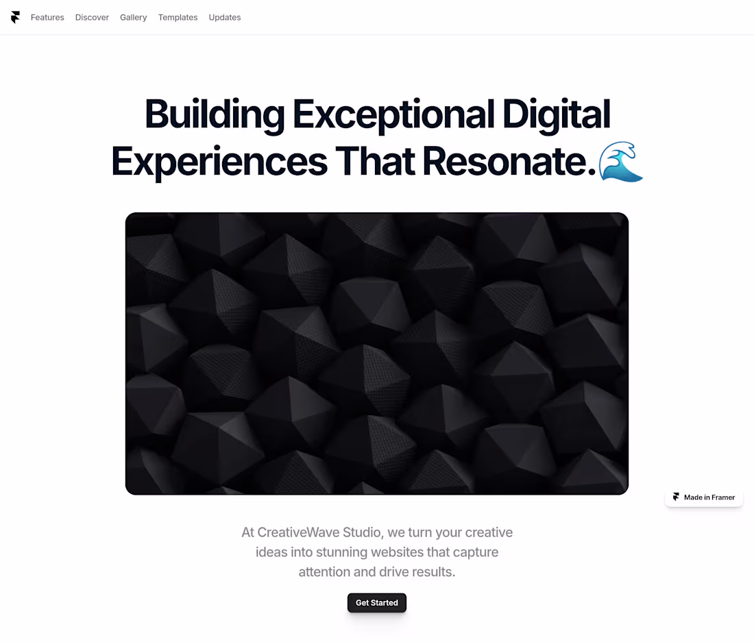 Cover image for CreativeWave Studio | Premier Web Design & Development Agency