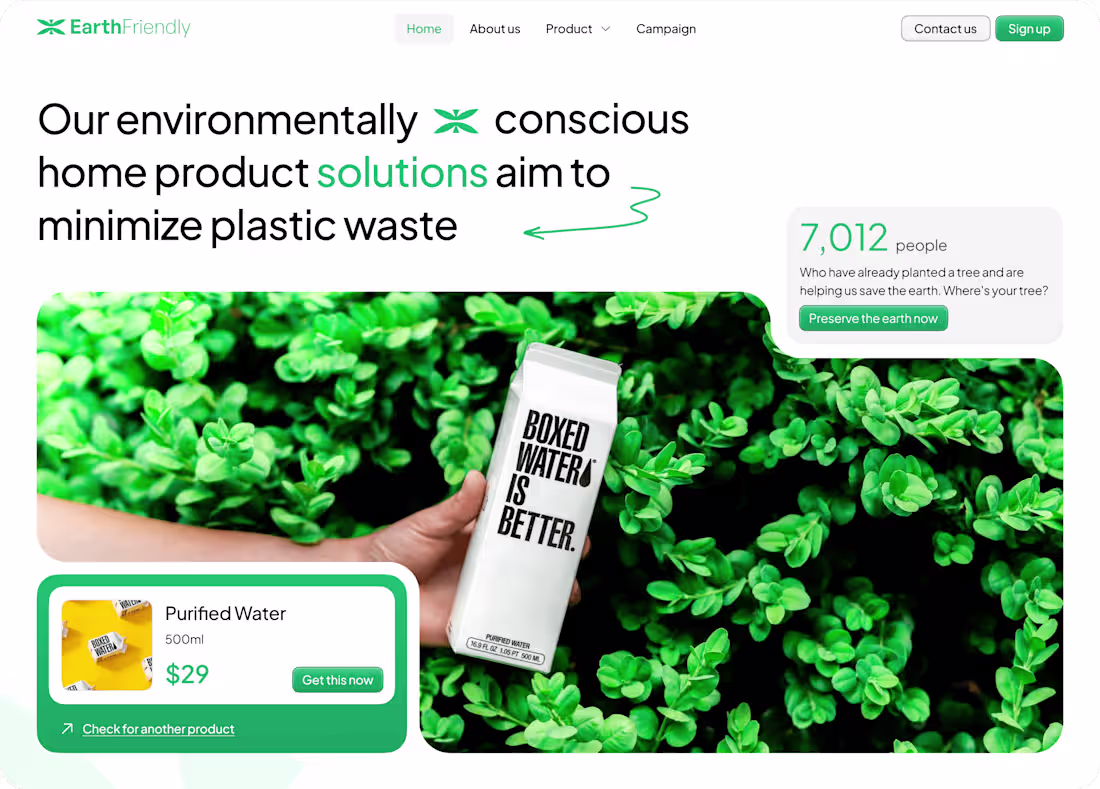 Cover image for EarthFriendly: Eco-Friendly Product E-Commerce