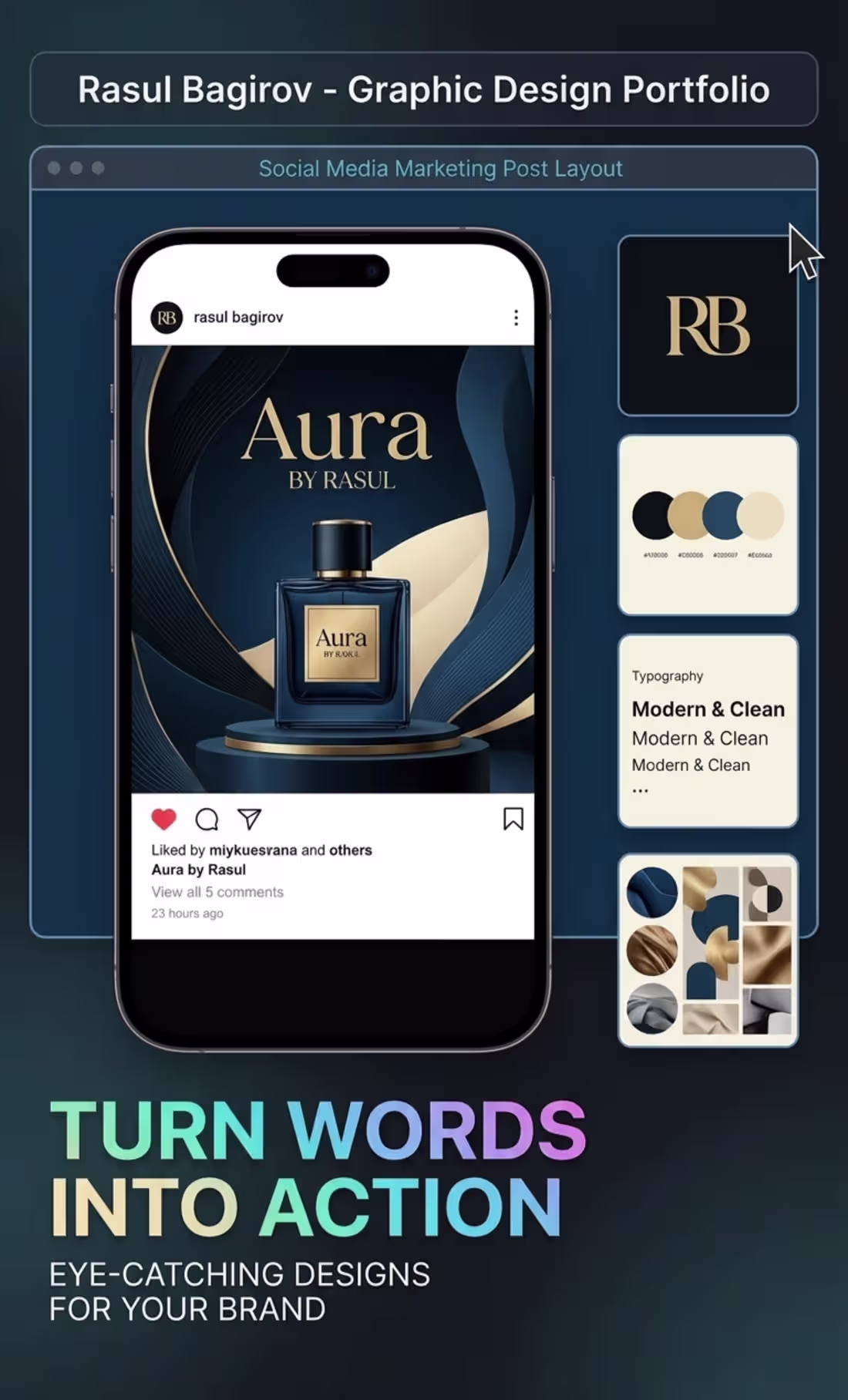 Cover image for My latest professional designs created