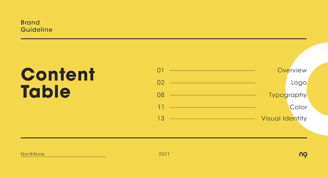 Cover image for NorthNine Brand Guide Line :: Behance