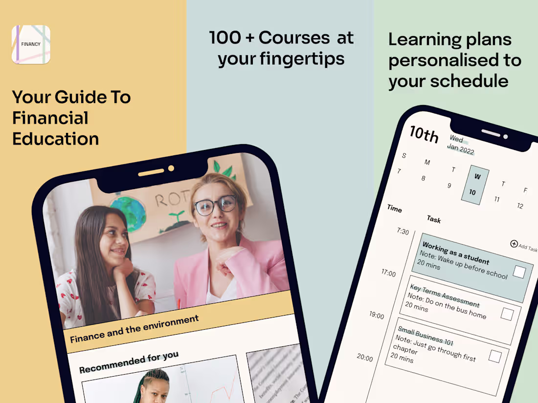 Cover image for Financy - A females guide to financial confidence