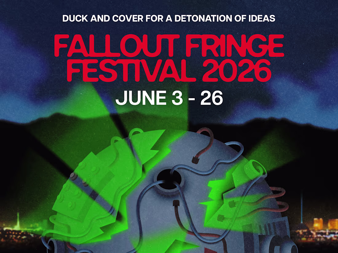 Cover image for Designed this poster for the 2026 Fallout Fringe Festival, a...